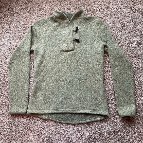The North Face Jackets & Blazers - The North Face | Crescent Ridge Shawl Collar Pullover | Green | Size Medium